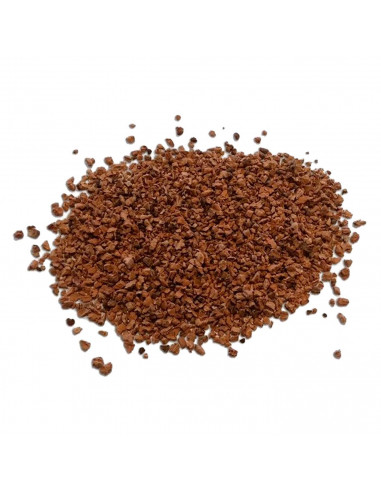 Tradineur - Bolsa de corcho triturado para belén - Accesorio para decoración en el nacimiento - Ideal para los últimos detalles.