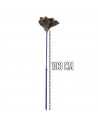 Tradineur - Plumero extensible premium con plumas de avestruz más largas - Extensible de 58 a 103 cm - Perfecto para limpiar zon