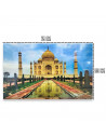 Tradineur - Puzzle/Rompecabezas de 1000 pzs - Diseño de la Taj Majal - Fabricación en cartón - Tamaño: 50 x 75 cm