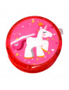 Tradineur - Yoyo modelo unicornio - Fabricado en plástico PVC no tóxico - Perfecto para que los principiantes aprendan trucos -