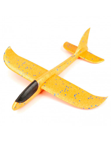 Tradineur - Avión planeador desmontable - Fabricación en porexpan - Alto alcance y rendimiento - 7 x 48,5 x 47 cm - Modelo Surti