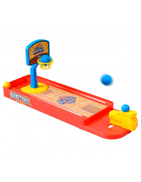 Tradineur - Juego de baloncesto/catapulta en mesa - Fabricado en plástico - Ideal para competir con familiares y amigos - 11,5 x Tradineur - Juego de baloncesto/catapulta en mesa - Fabricado en plástico - Ideal para competir con familiares y amigos - 11,5 x