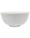 Tradineur - Cuenco bowl blanco de cerámica, diámetro 14 cm, taza redonda, tazón, bol, recipiente para desayunar, tomar aperitivo