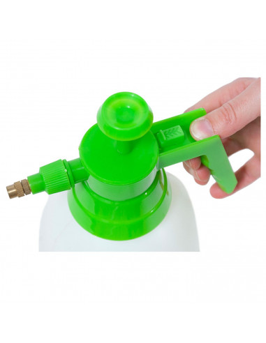 Pamex - Botella pulverizar, sulfatar. Bomba de presión/vaporización con pulverizador, boquilla de latón ajustable, jardinería, r