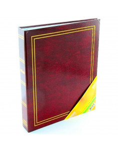 Tradineur - Álbum de foto en formato A4 - Con 4 anillas - Ideal para guardar todas tus fotos y rememorar momentos inolvidables -