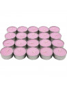 Tradineur - Pack de 20 velas de té perfumadas, tealights aromáticas, tiempo de combustión: 4,5 horas, decoración del hogar (Lava
