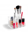 Tradineur - Organizador cosmético transparente N.º 5 - Fabricación en plástico - Ideal para organizar tus artículos cosméticos -