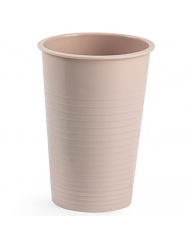 Tradineur - Vaso reutilizable de polipropileno duro y resistente, vaso mediano lavable para picnic, camping, bebidas calientes y