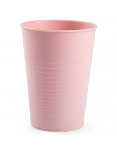 Tradineur - Vaso reutilizable, polipropileno duro y resistente, vaso grande lavable para picnic, camping, bebidas calientes y fr