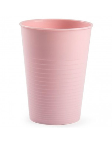 Tradineur - Vaso reutilizable, polipropileno duro y resistente, vaso grande lavable para picnic, camping, bebidas calientes y fr
