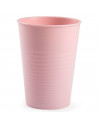 Tradineur - Vaso reutilizable, polipropileno duro y resistente, vaso grande lavable para picnic, camping, bebidas calientes y fr