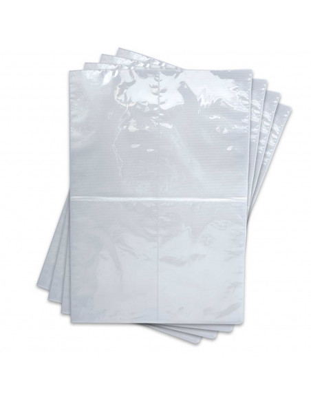 Tradineur - Pack de 20 hojas para álbum fotográfico - Fotografías de 10 x 15 cm - 8 espacios por hoja - Ideal para guardar todas