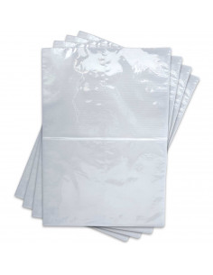 Tradineur - Pack de 10 hojas para álbum fotográfico - Fotografías de 20 x 15 cm - 4 espacios por hoja - Ideal para guardar todas