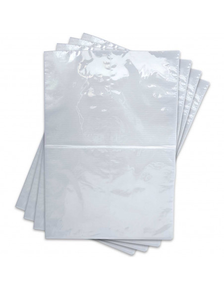 Tradineur - Pack de 10 hojas para álbum fotográfico - Fotografías de 20 x 15 cm - 4 espacios por hoja - Ideal para guardar todas