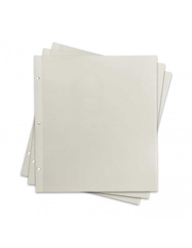 Tradineur - Pack de 20 hojas adhesivas para álbum fotográfico - 23,5 x 31 cm - Ideal para guardar todas tus fotos e inmortaliza
