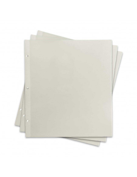 Tradineur - Pack de 20 hojas adhesivas para álbum fotográfico - 23,5 x 31 cm - Ideal para guardar todas tus fotos e inmortaliza