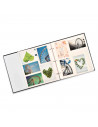 Tradineur - Pack de 20 hojas adhesivas para álbum fotográfico - 23,5 x 31 cm - Ideal para guardar todas tus fotos e inmortaliza