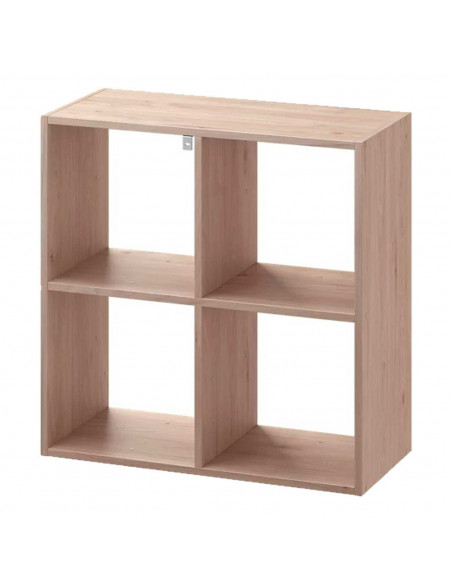Tradineur - Estantería de 4 divisiones - Fabricado en madera - Decorativo de alta calidad, muy resistente y fácil limpieza - 60 Tradineur - Estantería de 4 divisiones - Fabricado en madera - Decorativo de alta calidad, muy resistente y fácil limpieza - 60