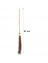 Tradineur - Escoba de bruja de 1 m - Para jóvenes y adultos - complementos para carnaval, halloween y celebraciones - 91 cm - Mo