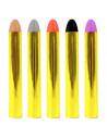 Tradineur - Pack de 5 ceras multicolor para halloween - Ideal como complemento para disfraces, carnaval