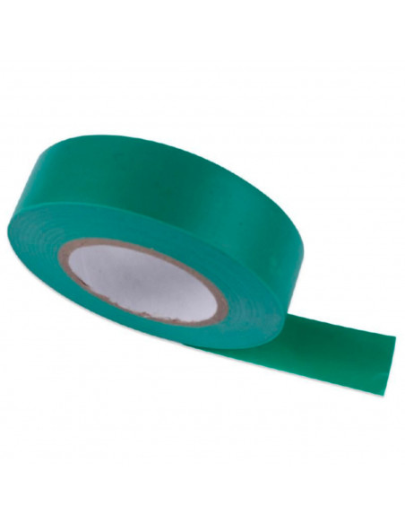 Tradineur - Cinta aislante de pvc autoadhesiva, resistente, instalaciones eléctricas, reparar, proteger y agrupar cables, bricol