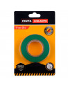 Tradineur - Cinta aislante de pvc autoadhesiva, resistente, instalaciones eléctricas, reparar, proteger y agrupar cables, bricol