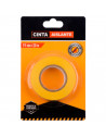 Tradineur - Cinta aislante adhesiva de pvc, resistente, instalaciones eléctricas, reparar, proteger y agrupar cables, bricolaje