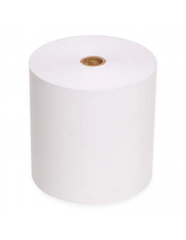 Tradineur - Pack de 8 rollos de papel térmico - Apto para marcas de TPV, cajas registradoras táctiles, impresoras térmicas, calc