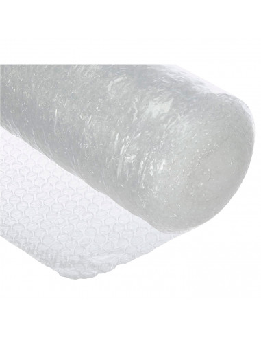 Tradineur - Rollo de plástico de burbujas, impermeable, reciclable, embalaje, máxima protección de mercancía, objetos frágiles,