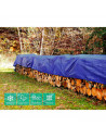 Tradineur - Toldo de polietileno multiuso - Especial para exteriores - 90 gr - Fabricado en polietileno - Medidas 4 x 6 metros y