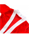 Tradineur - Disfraz de papa noel infantil - Talla para niños de 1 a 3 años - Fabricación en poliéster - Incluye: gorro, barba, p