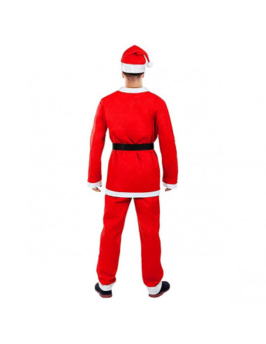 Tradineur - Disfraz de papa noel adulto - Talla para adultos a partir de 14 años - Fabricación en poliéster - Incluye: Sombrero,