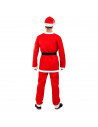 Tradineur - Disfraz de papa noel adulto - Talla para adultos a partir de 14 años - Fabricación en poliéster - Incluye: Sombrero,