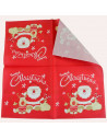 Tradineur - Pack de 20 servilletas navideñas de papel decoradas, fiestas, celebraciones, decoración de Navidad, 33 x 33 cm, dise