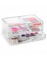 Tradineur - Organizador cosmético transparente N.º 7 - Fabricación en España - Ideal para organizar tus artículos cosméticos - 1