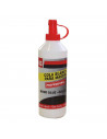 Tradineur - Cola blanca para madera - Capacidad de 250 gr - Ideal para pegar: Madera, chapado, conglomerado, cuero, tejido, corc