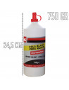 Tradineur - Cola blanca para madera - Capacidad de 750 gr - Ideal para pegar: Madera, chapado, conglomerado, cuero, tejido, pape