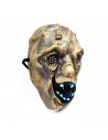 Tradineur - Máscara espantapájaros - Fabricado en plástico - Complemento para disfraces de Halloween, carnaval - 26 x 18 x 8,5 c