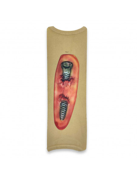 Tradineur - Blíster de mangas con heridas de halloween - Diseño realista - Ideal como complemento para disfraces, carnaval Tradineur - Blíster de mangas con heridas de halloween - Diseño realista - Ideal como complemento para disfraces, carnaval