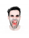 Tradineur - Dentadura de vampiro - Fabricado en plástico - Hecho para jóvenes y adultos, complemento para carnaval, halloween, f
