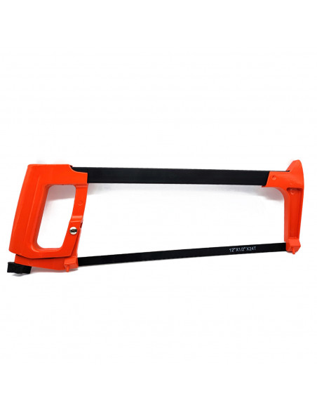 Tradineur - Sierra de arco - Fabricado en acero inoxidable - Herramienta manual - Longitud de 39,5 cm