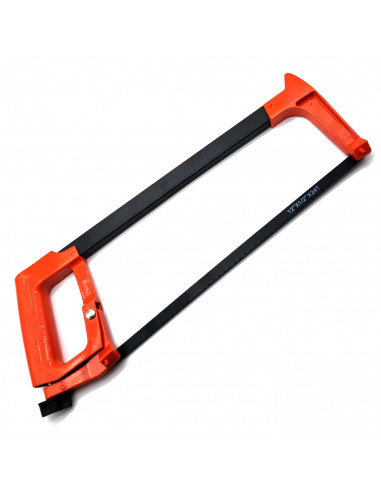 Tradineur - Sierra de arco - Fabricado en acero inoxidable - Herramienta manual - Longitud de 39,5 cm