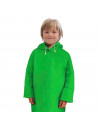 Tradineur - Chubasquero con capucha para niños - Fabricado al 100% poliéster - Costura termoselladas - Talla para niños de 6 - 8