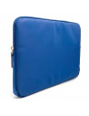Tradineur - Funda para ordenador portátil de 13/13.3/14" pulgadas - Fabricación 100% poliéster - Interior extrasuave - Color Azu