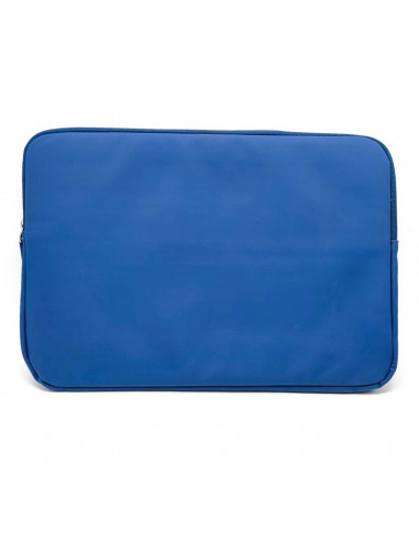 Tradineur - Funda para ordenador portátil de 13/13.3/14" pulgadas - Fabricación 100% poliéster - Interior extrasuave - Color Azu
