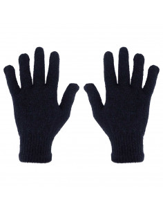 Tradineur - Guantes de puntos - Fabricado en acrílico suave y cálido - Accesorios para otoño e invierno - Diseño surtido