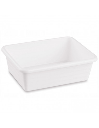 Tradineur - Set de 4 bandejas frigoríficas de almacenamiento, plástico, reutilizables, servir comida, aperitivos, fabricado en E