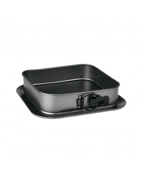 Lifestyle - Molde de horno desmontable, cuadrado con bandeja y doble capa antiadherente - 24 cm