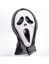 Tradineur - Máscara Scream de plástico, careta, complemento para disfraces de carnaval, Halloween, cosplay, fiestas (Adulto, 32