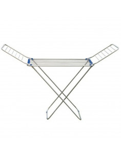 Tradineur - Tendedero plegable de aluminio con 20 metros espacio de tendido, soporte para tender ropa, patas antideslizantes (Pl